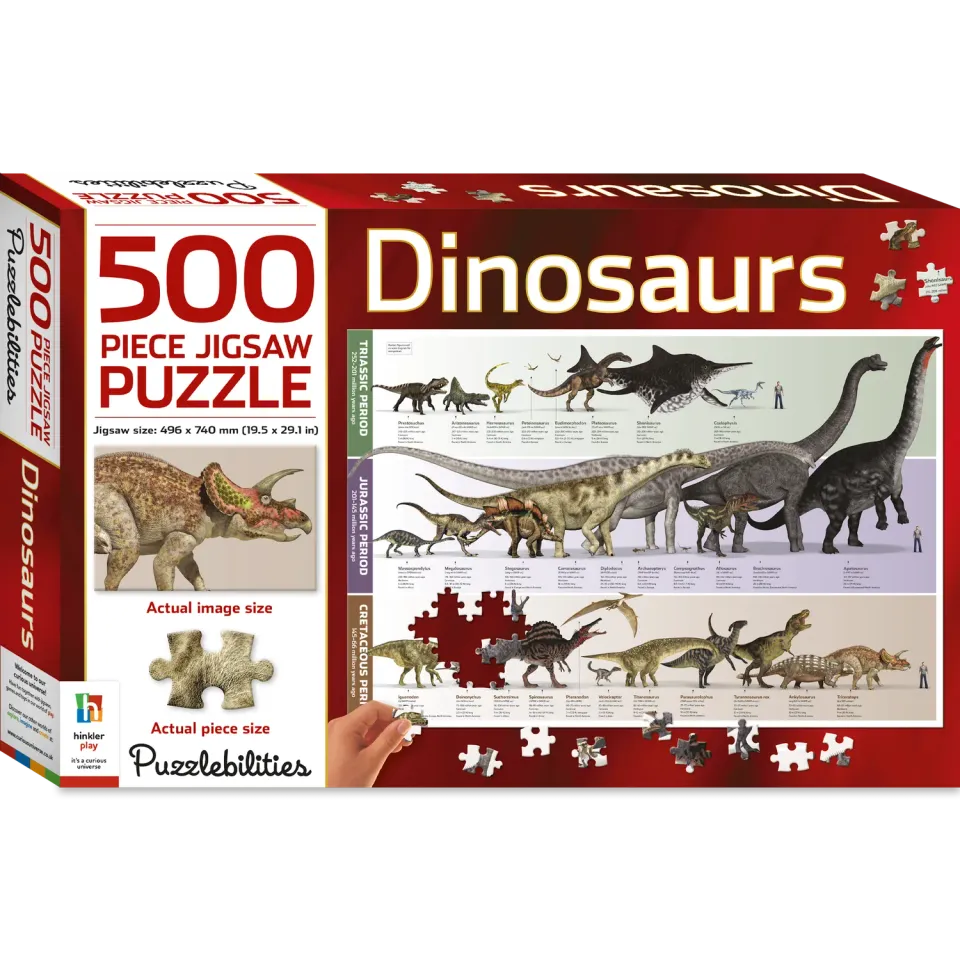 Decoden Magic Puzzlebilities Dinosaurs puslespil 500 brikker