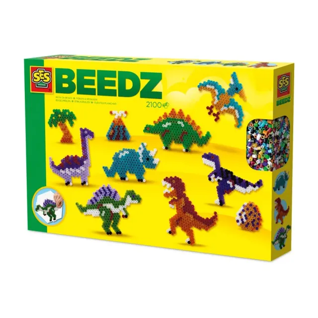 SES Creative Beedz Dino strygeperler 2100 stk