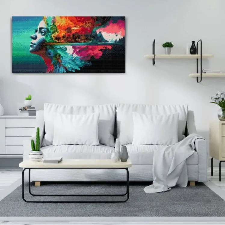 Road2Art Drømmenes dal diamond painting 40x80
