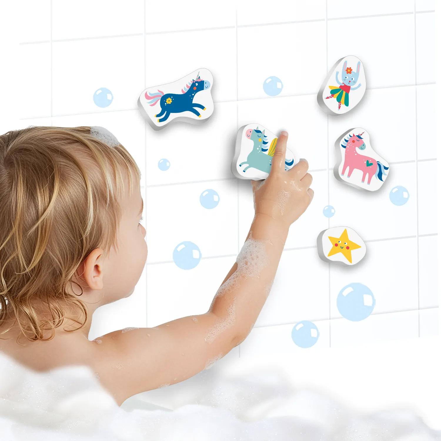 SES Creative badefigurer eventyr skum 14 stk