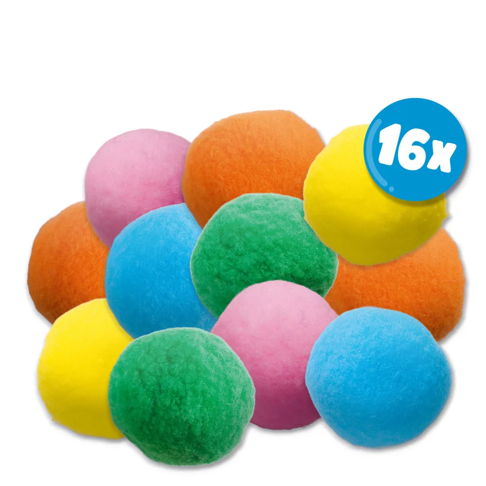 SES Creative Splash vandbolde XXL 16 stk med spand