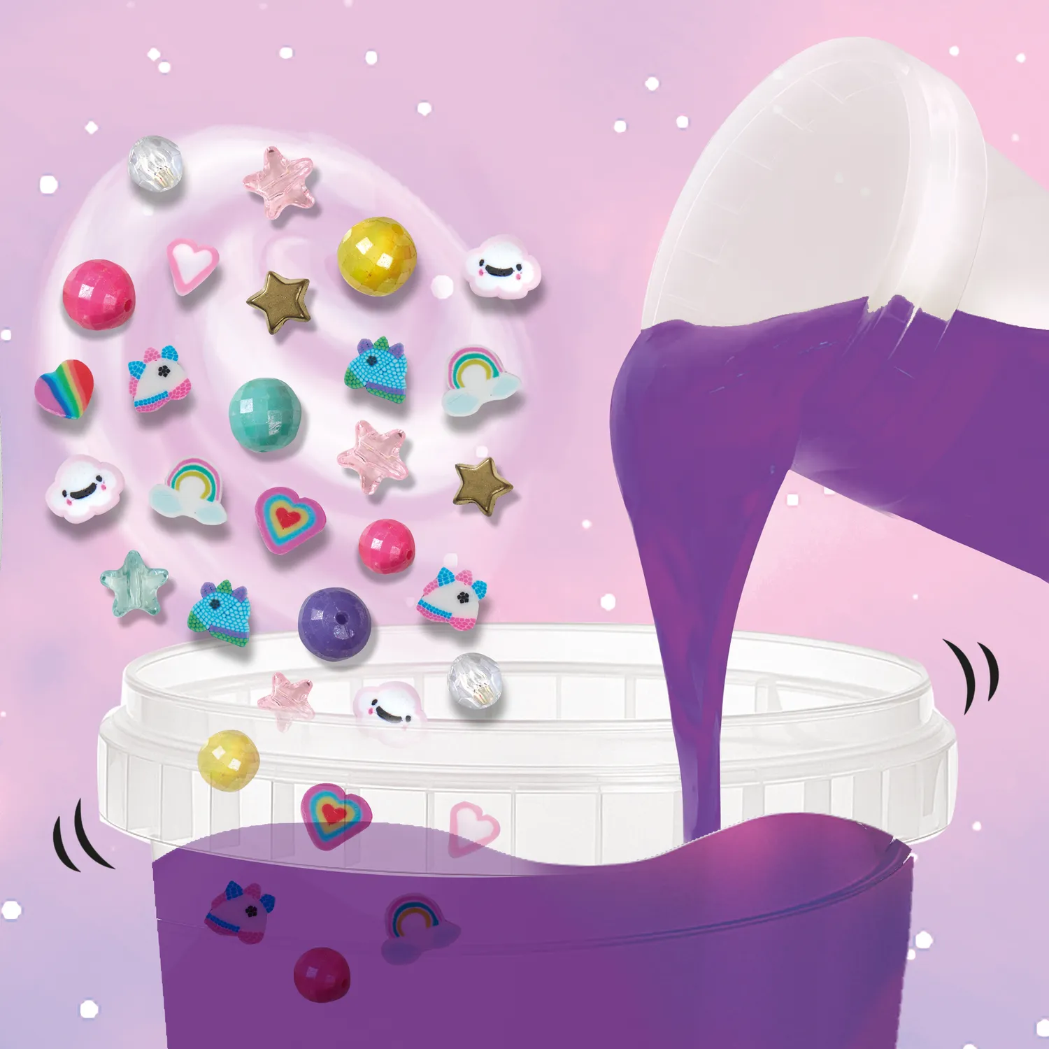 SES Creative Shake-a-Slime Unicorn Dreams slim 200 g