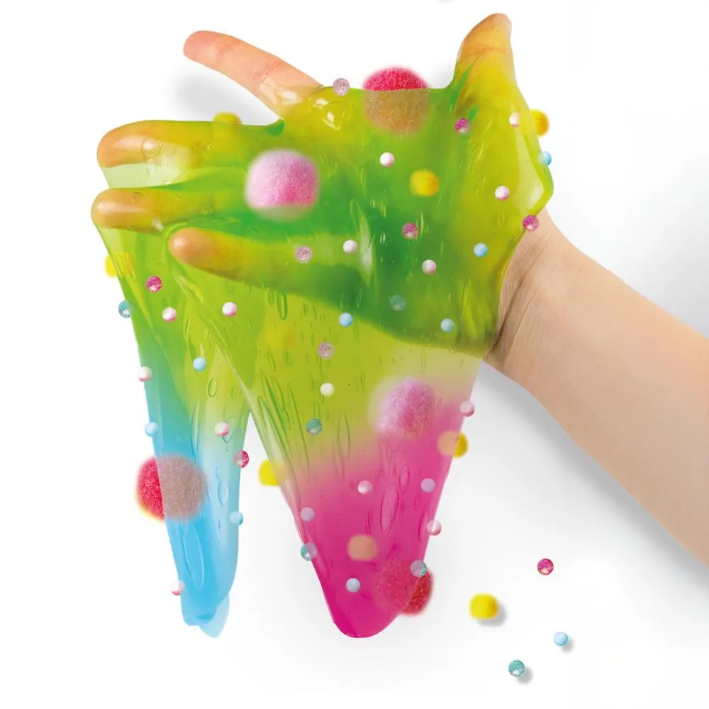 SES Creative Slime Lab Mix It slimsæt blå rosa grøn