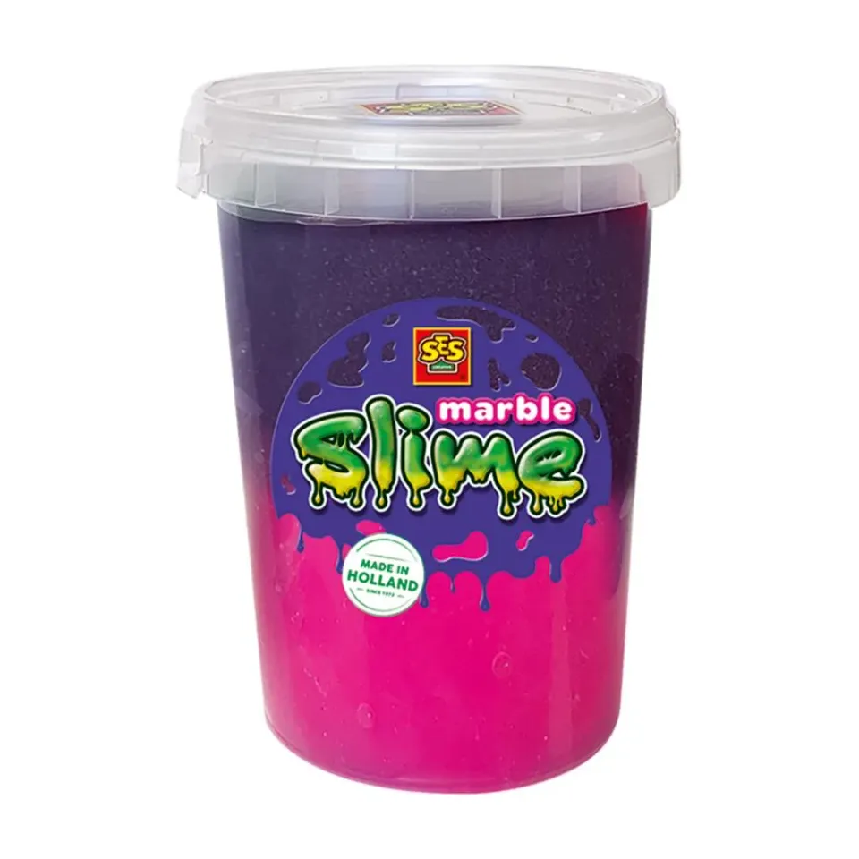 SES Creative Marble Slime slim rosa-lilla 200 g færdig