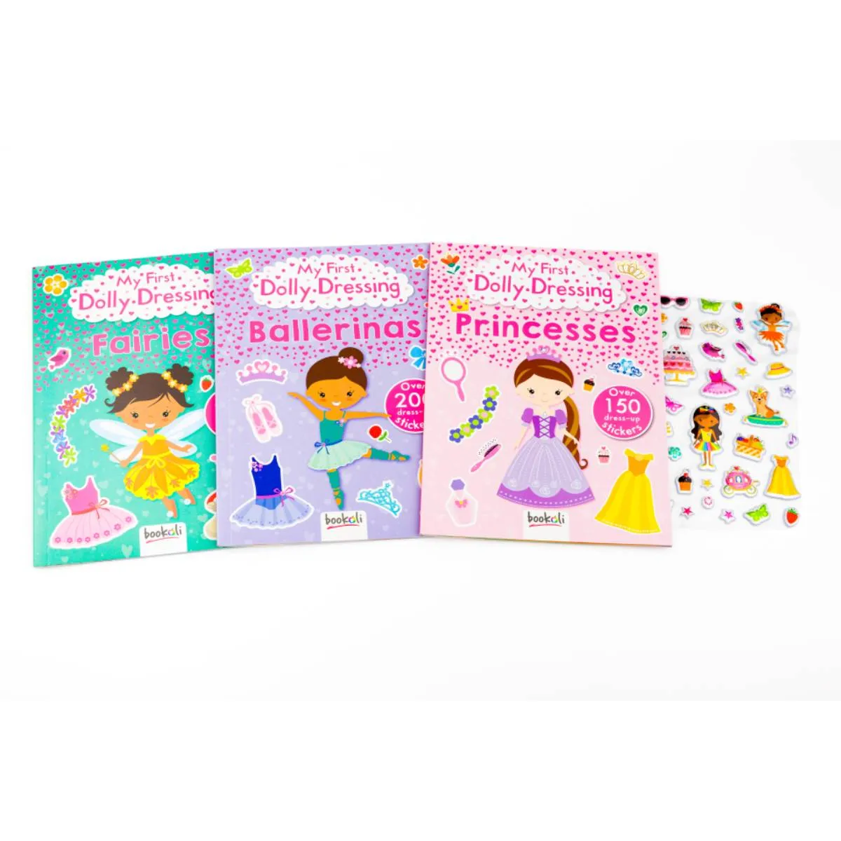 Decoden Magic Dolly Dressing klistermærkebøger 3 stk
