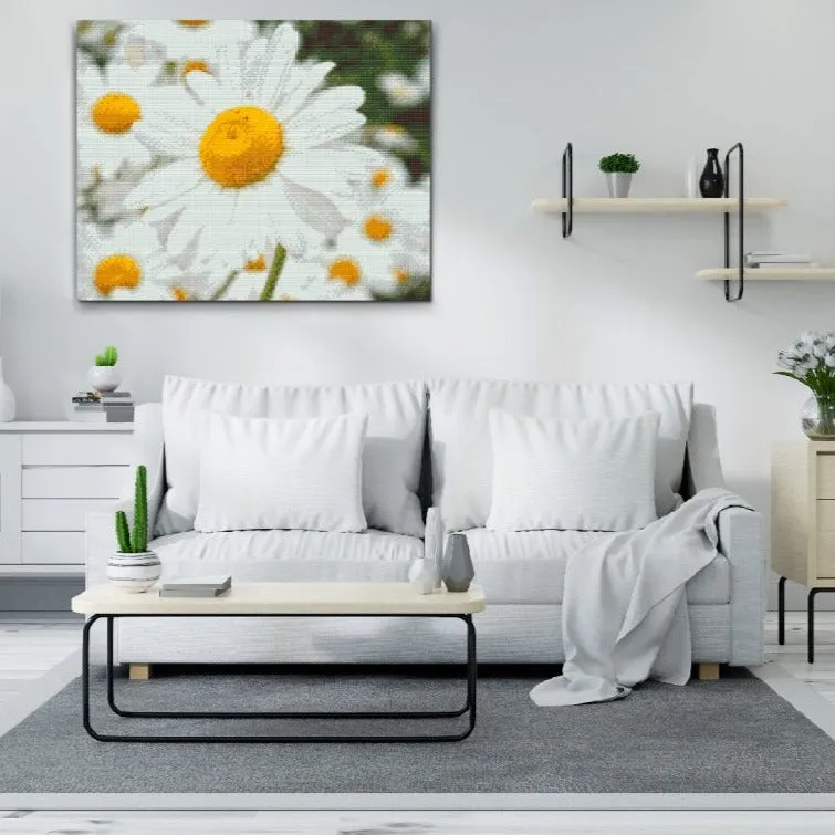 Road2Art Marguerit diamond paint 30x40 cm runde