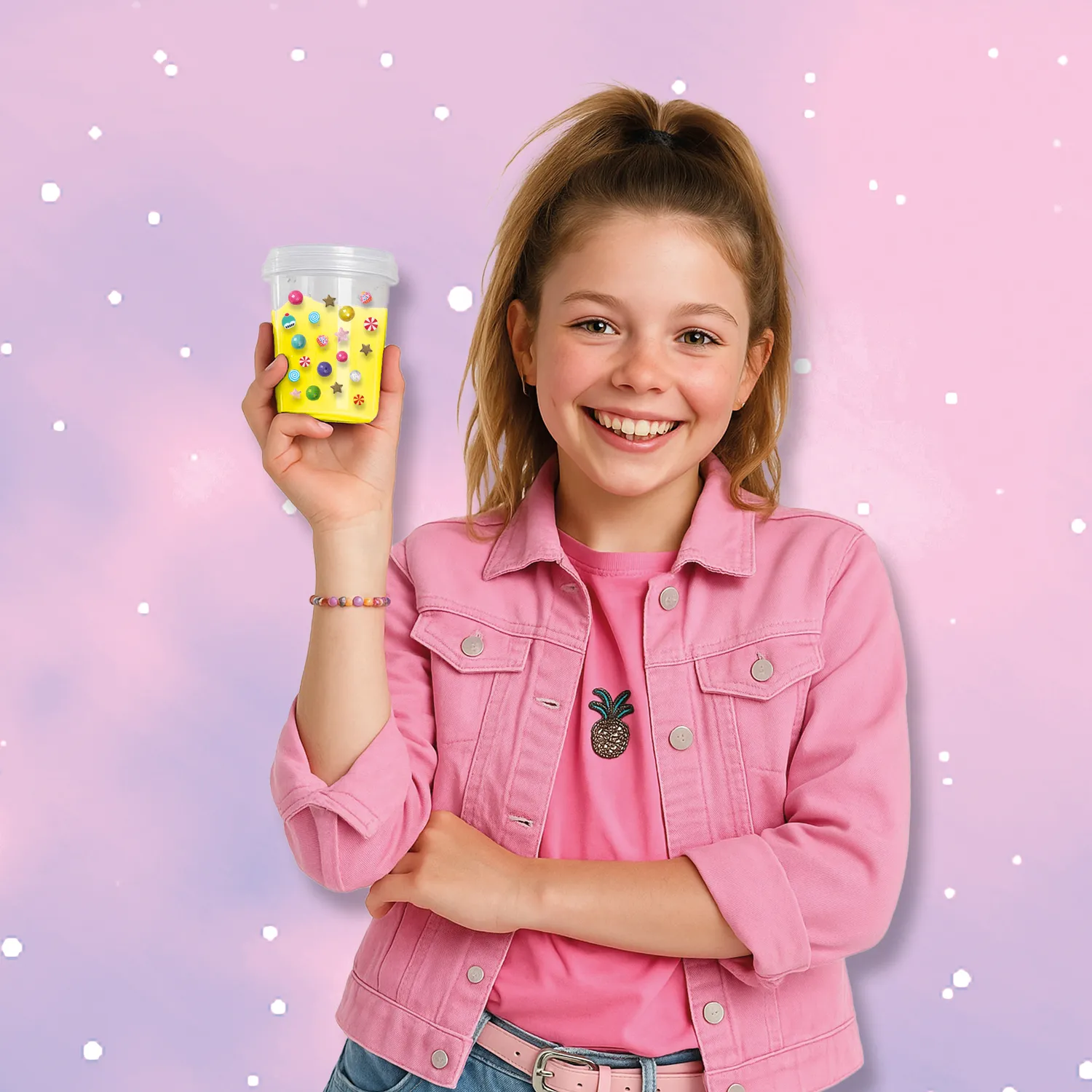 SES Creative Shake-a-Slime Candy Shop slim 200 g med shaker
