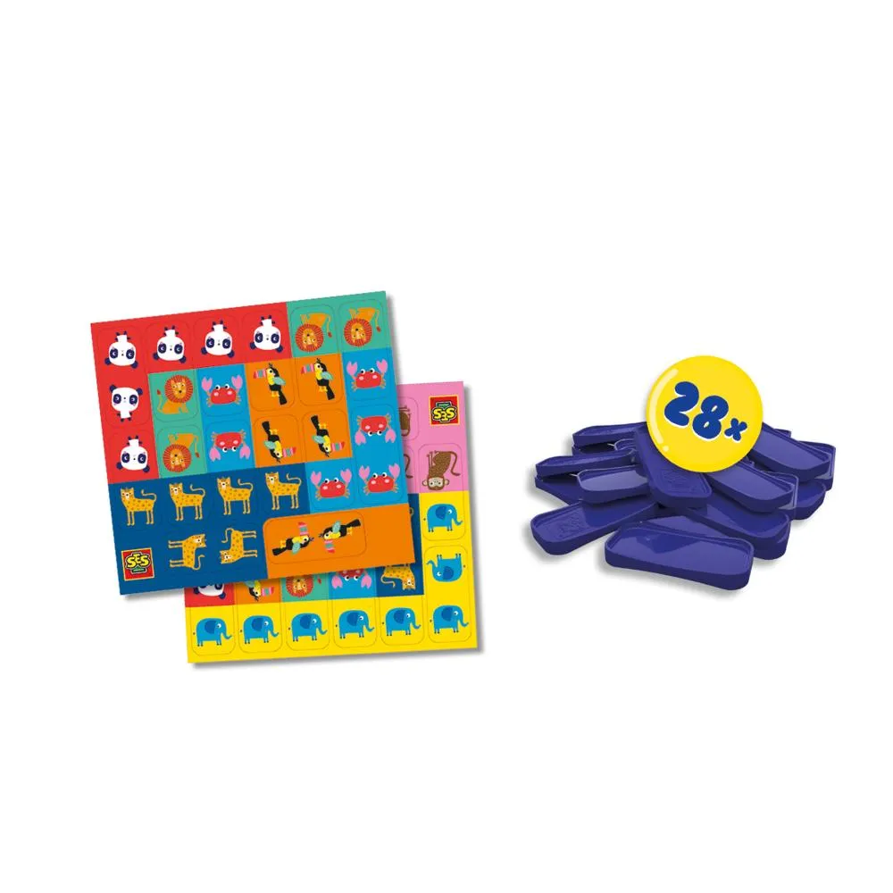 SES Creative Street domino udendørs spil 28 brikker