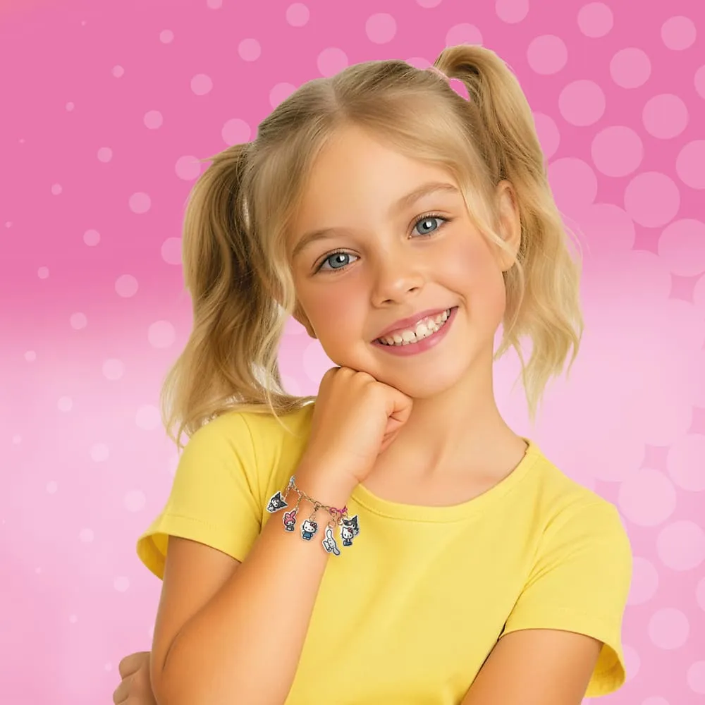 SES Creative Hello Kitty Mini Shrinkies Charms armbåndssæt