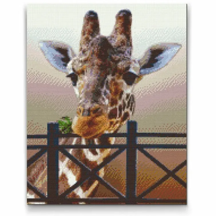 Road2Art Giraf diamond painting 30x40 cm