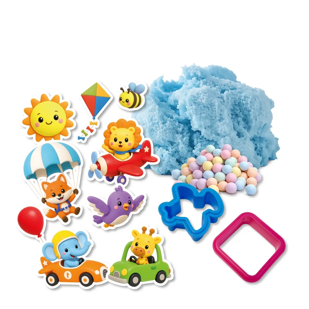 SES Creative Fluffli Cloud Cruisers sanselegetøj 100 g