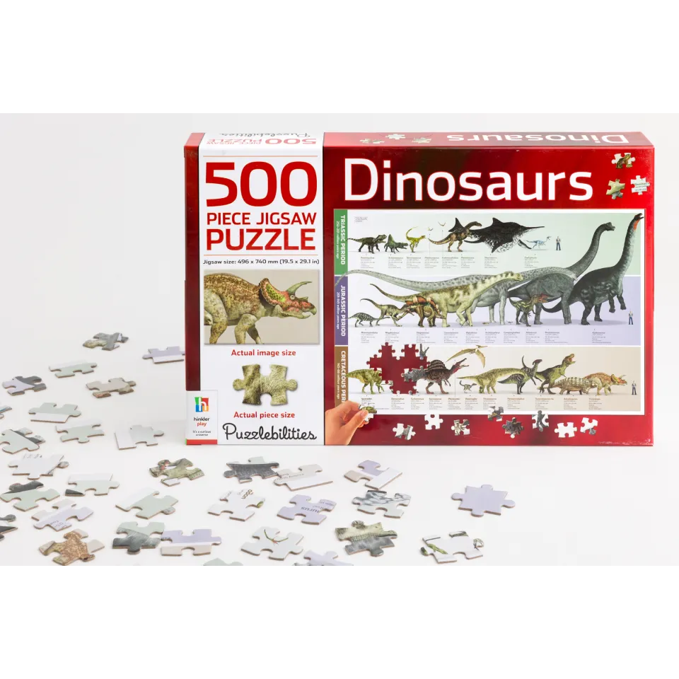 Decoden Magic Puzzlebilities Dinosaurs puslespil 500 brikker