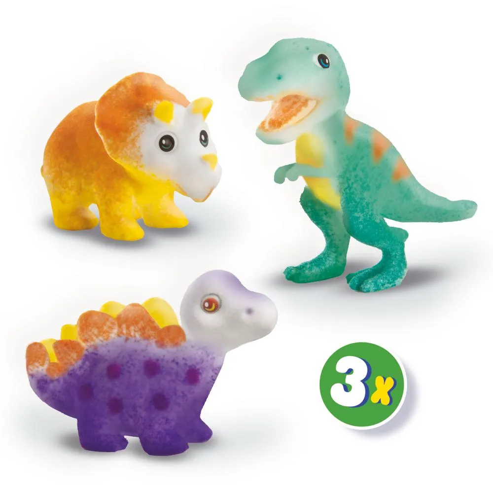 SES Creative Blow Airbrush blæsepenne dinosaurer 3 stk vaskbar