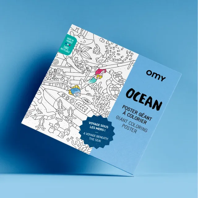 OMY Ocean kæmpe maleplakat hav