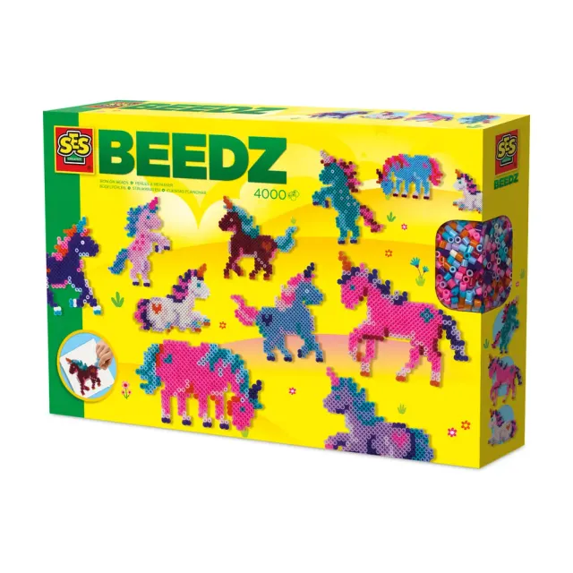 SES Creative Strygeperlesæt unicorn 4000 stk magi