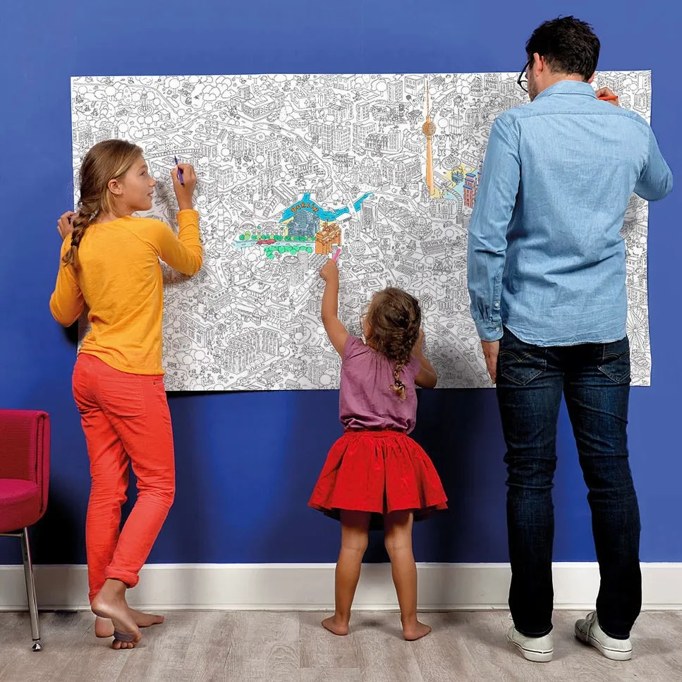 OMY Berlin XXL maleplakat Tyskland motiv