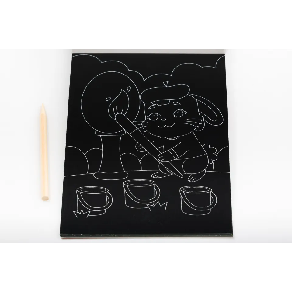 Decoden Magic Scratch Surprise Easter Fun påske skrabebog