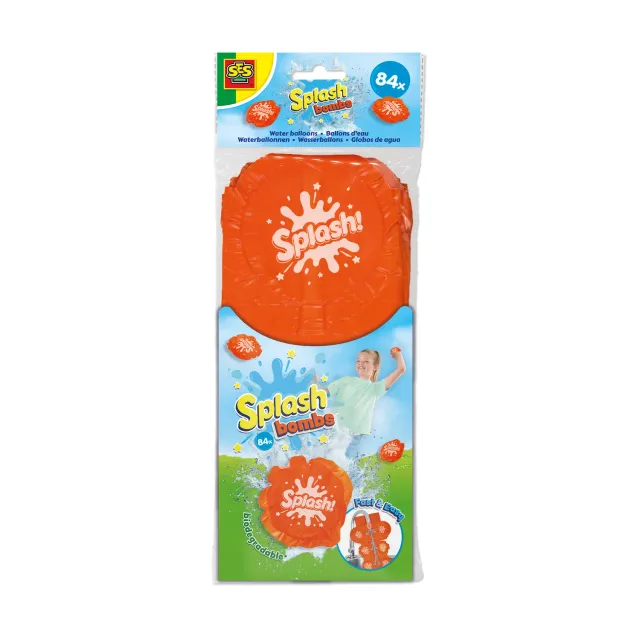 SES Creative Splash bombs vandballoner 84 stk orange
