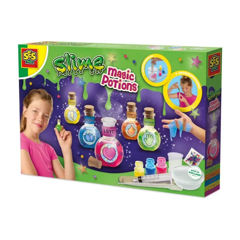 SES Creative Slime Mix It trylleslim potions 5 stk