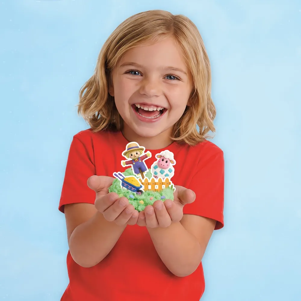 SES Creative Fluffli Happy Farm legemasse 2x100g