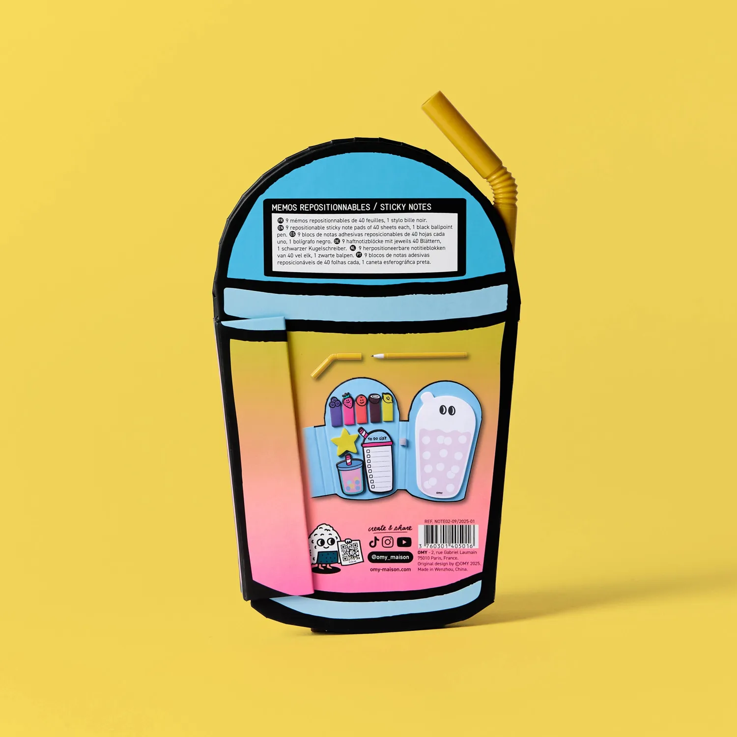 OMY Sticky Notes Bubble memo blok