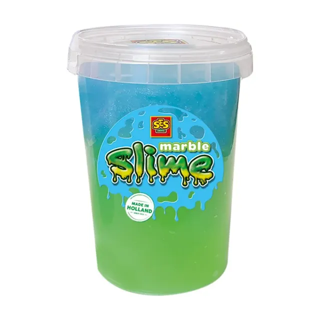 SES Creative Marble Slime slim grøn blå 200 g