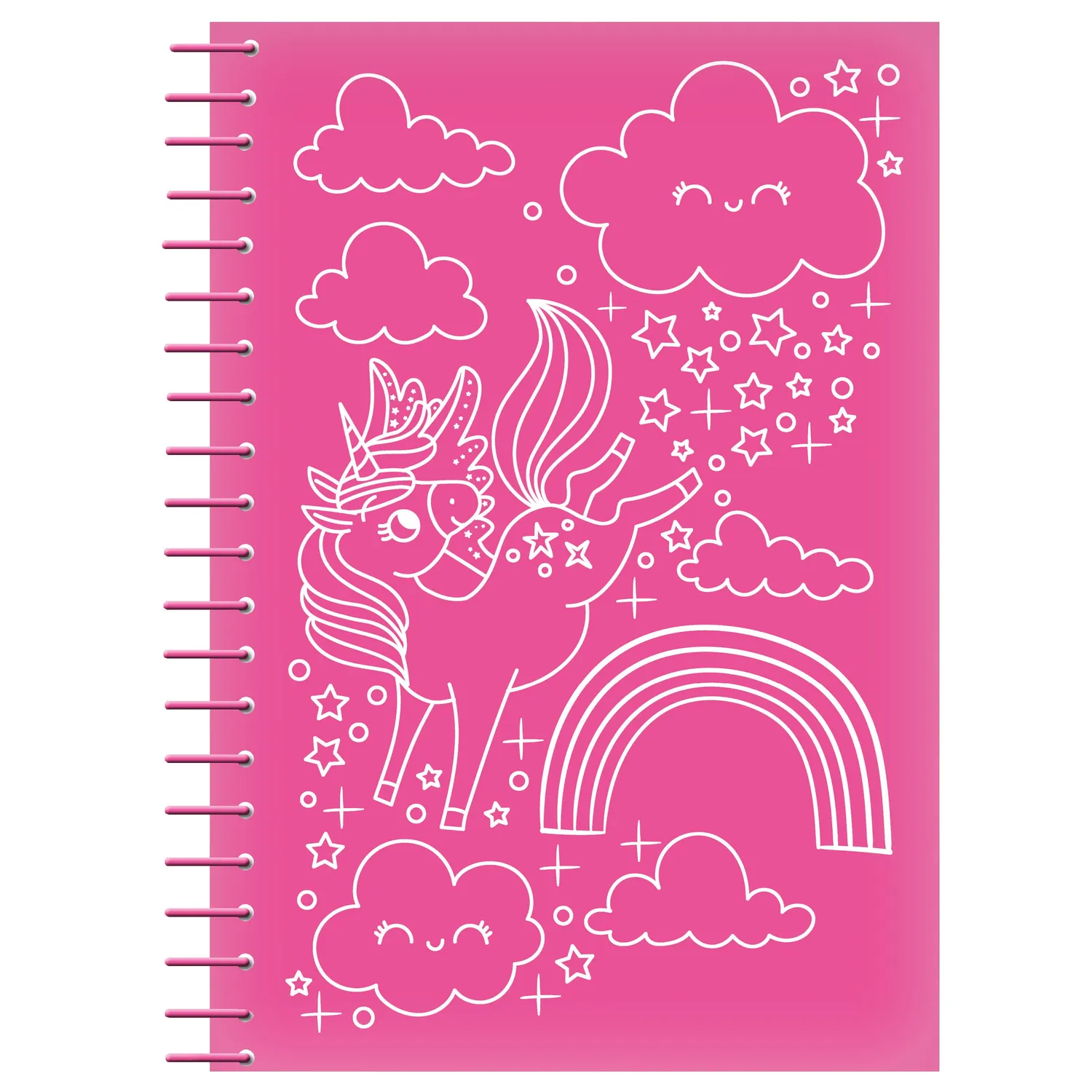Decoden Magic Scratch Art Unicorns kradsebog 12 motiver