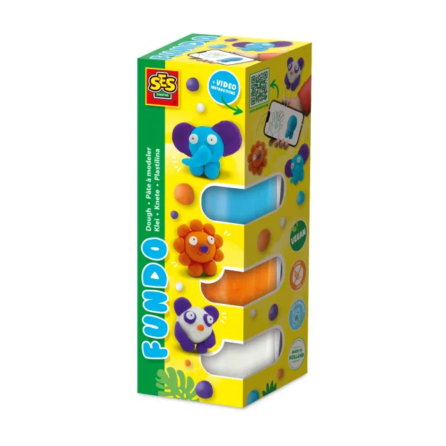 SES FunDo Safari modellervoks 310 g blød