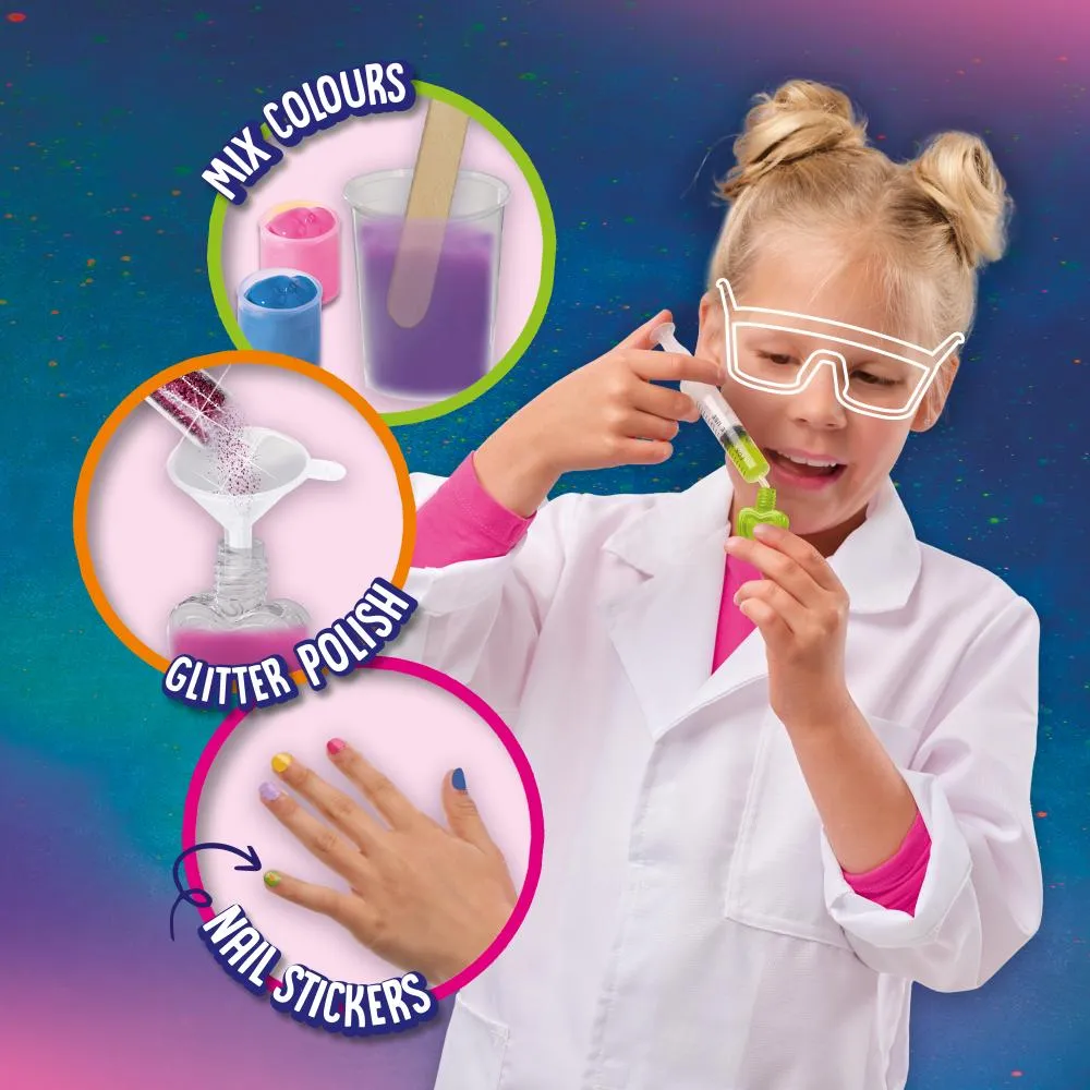 SES Creative Studio Lab neglelak sæt peel-off glitter