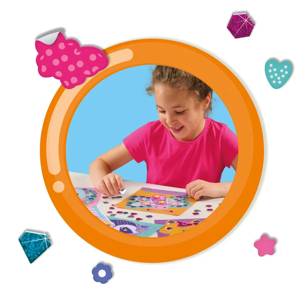 SES Creative Sticker Collage klistermærkesæt dyr