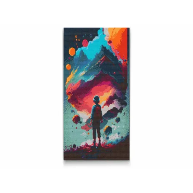 Road2Art Mystiske horisonter diamond painting 40x80