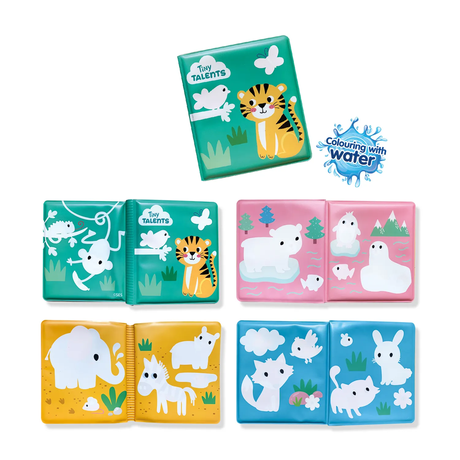 SES Creative Badebog Farv med Vand til baby