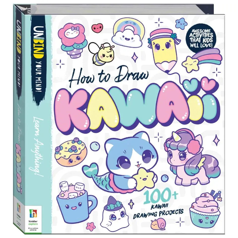 Decoden Magic How to Draw Kawaii tegnebog binder