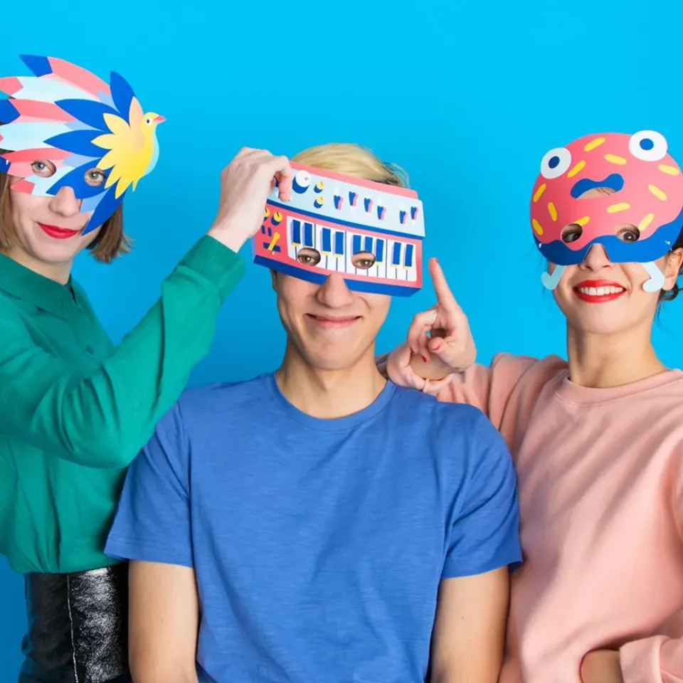 OMY Fantastique maske udklædning fest