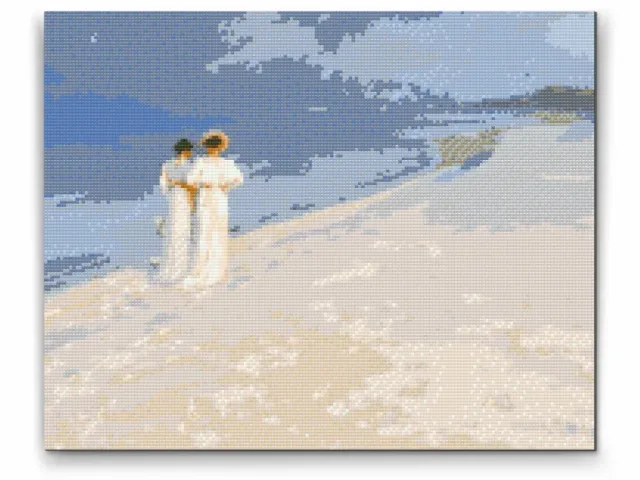 Road2Art Sommeraften Skagen diamond painting 30x40 runde
