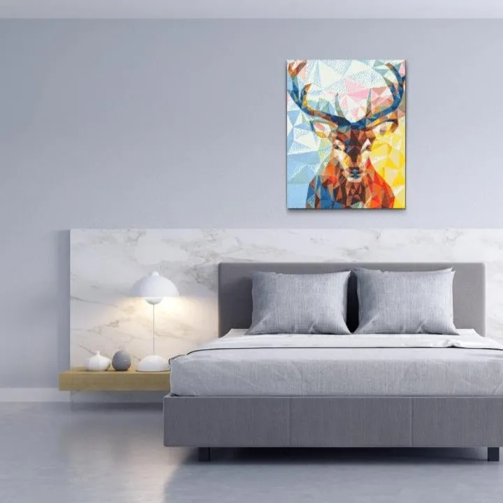 Road2Art Cubic Deer diamond painting 5D kit