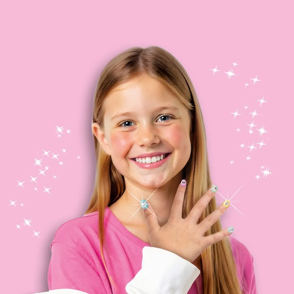 SES Hello Kitty Friends neglesæt 12 lakker stickers