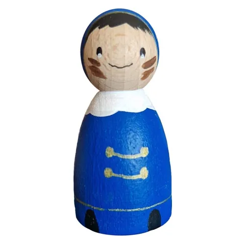 Puur spelen Peg dolls træfigurer sanseleg
