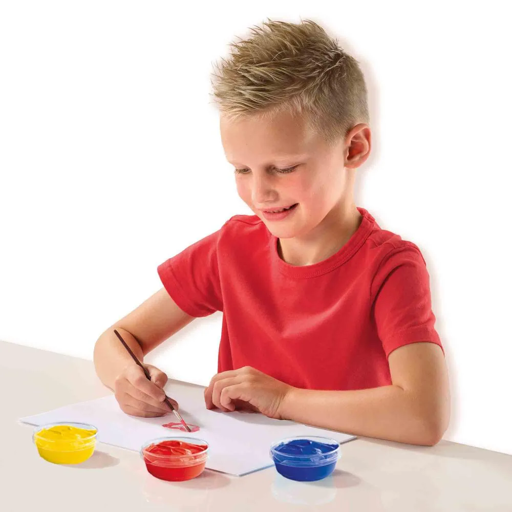 SES Creative plakatmaling børnemaling 6x45 ml dækkende