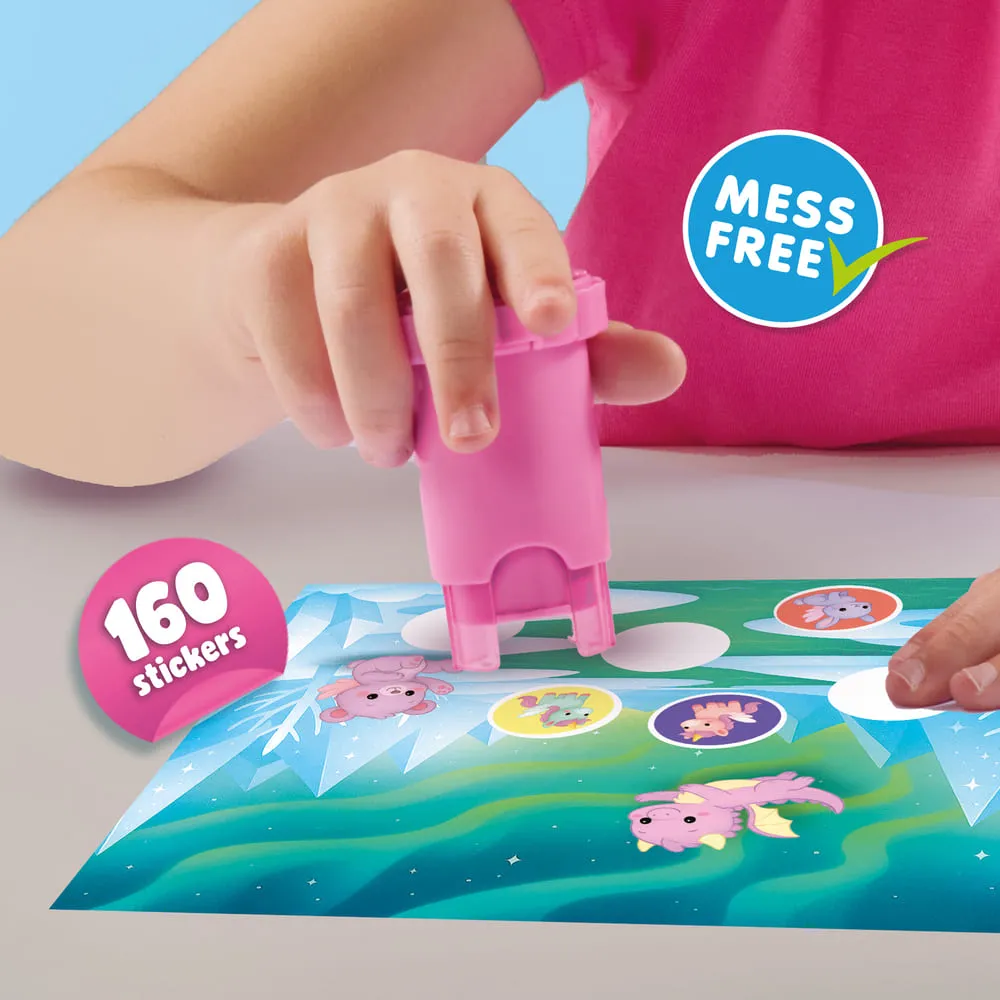 SES Creative Sticker Stamper klistermærker fantasidyr