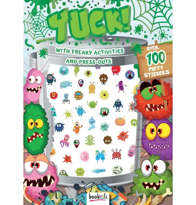 Decoden Magic Yuck puffy klistermærkebog 100 stickers