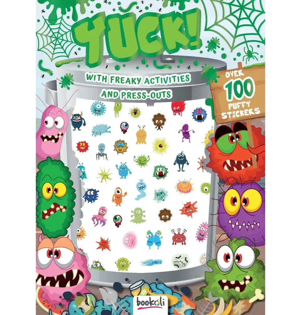 Decoden Magic Yuck puffy klistermærkebog 100 stickers