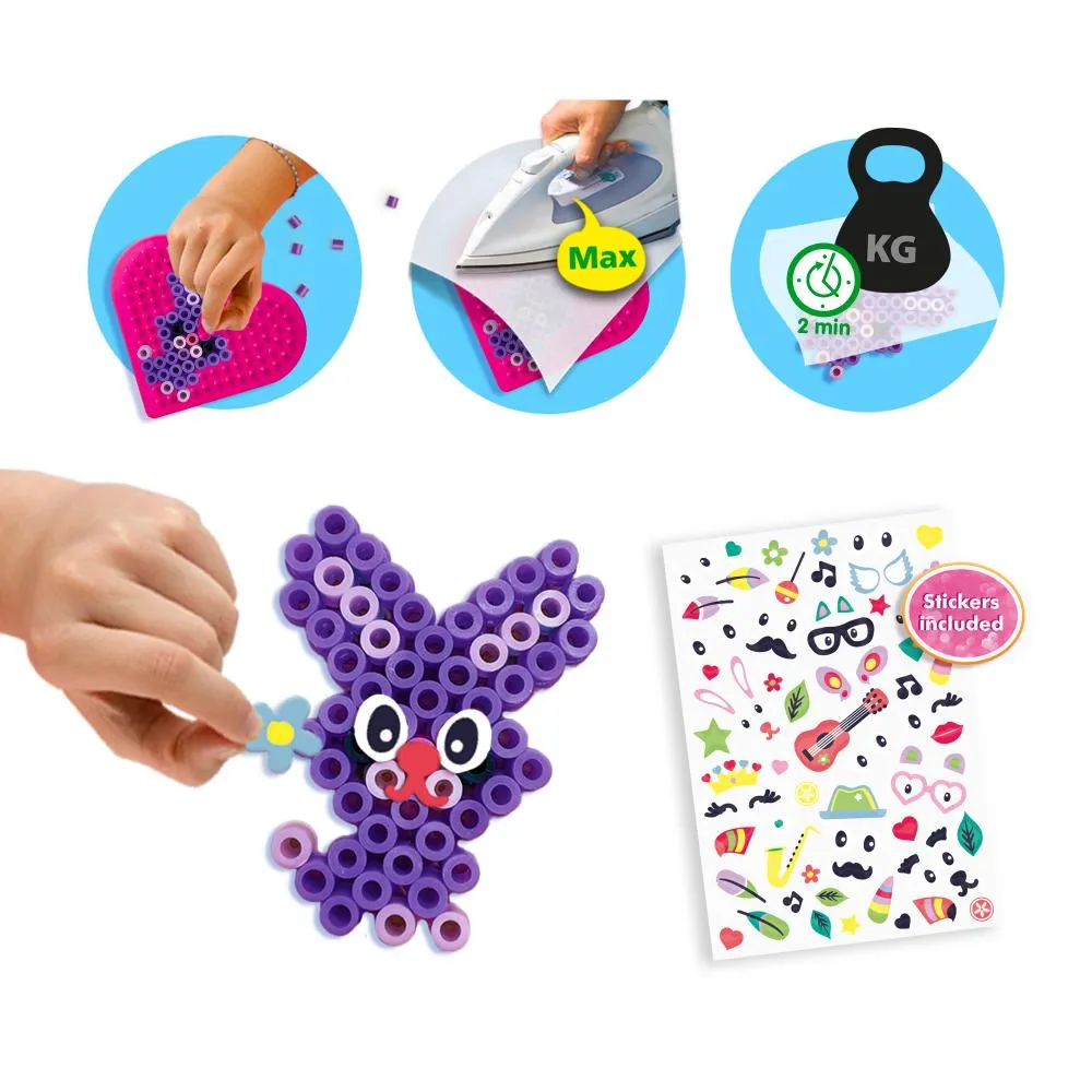SES Creative Strygeperler mega sæt 8000 stk 28 farver