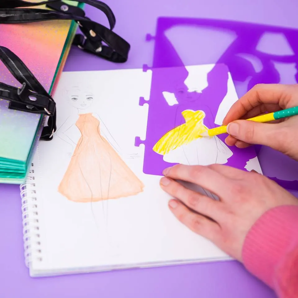 Decoden Magic Pop Fashion Designer tegnesæt
