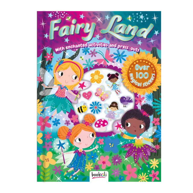 Decoden Magic Fairy Land klistermærkebog fe 24 sider