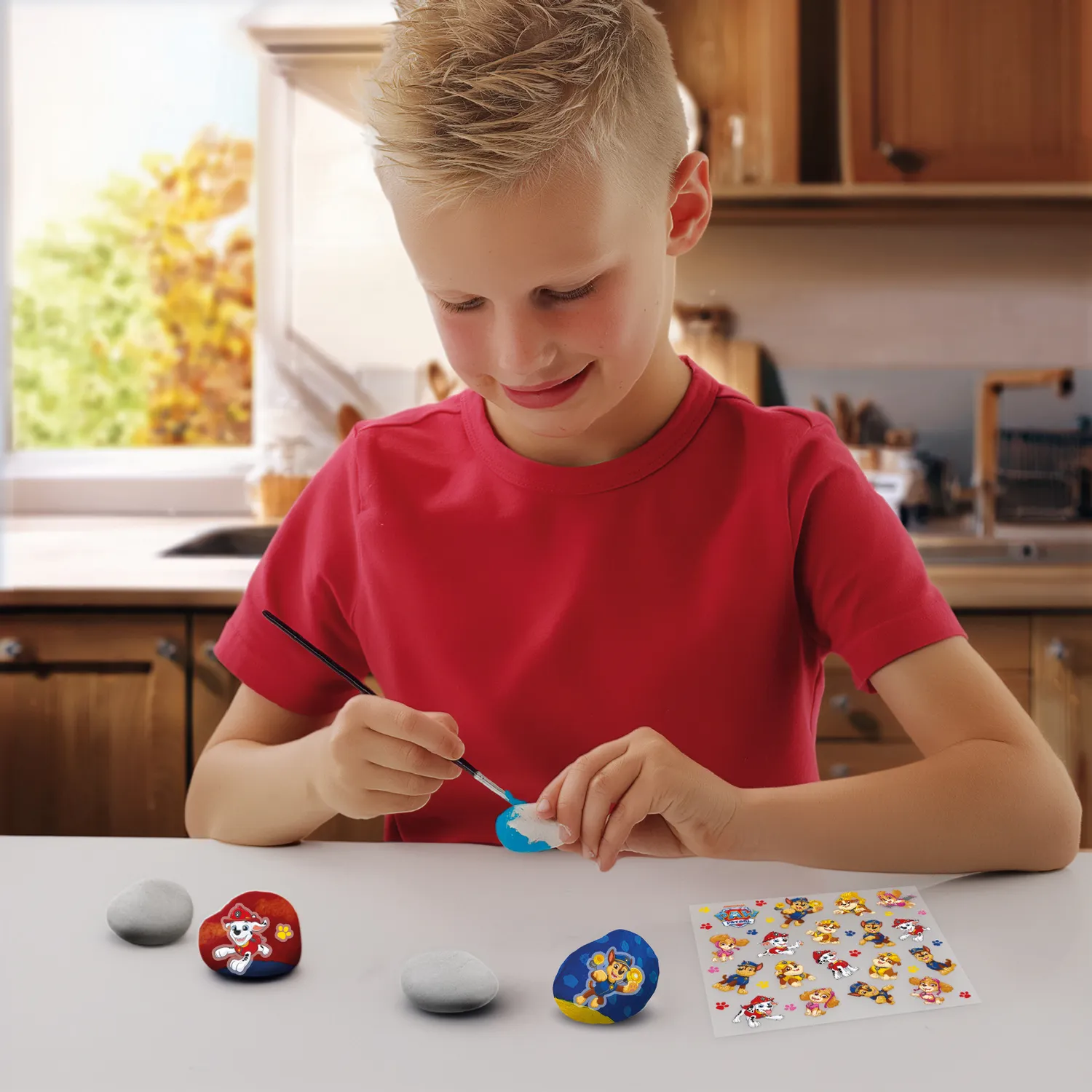 SES Creative Paw Patrol stenmaling sæt 5 sten