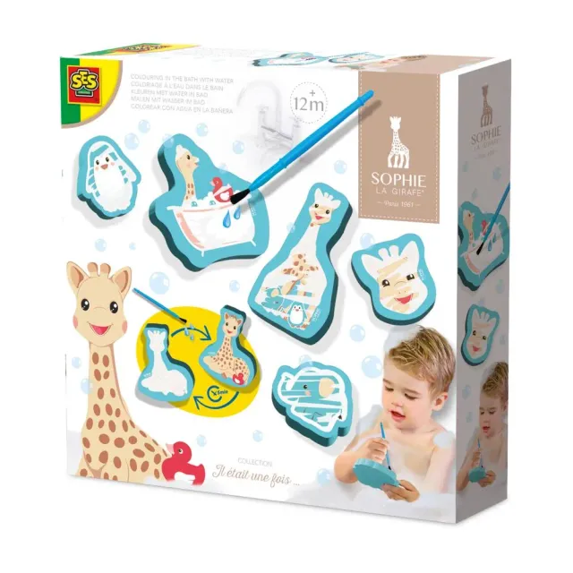 SES Creative Sophie la Girafe badmaling 6 figurer