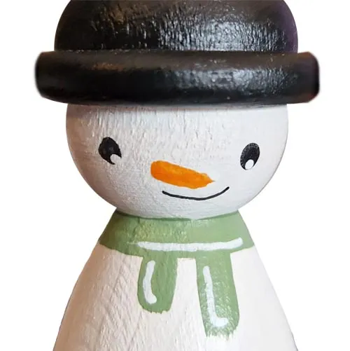 Puur spelen Peg dolls træfigurer sanseleg