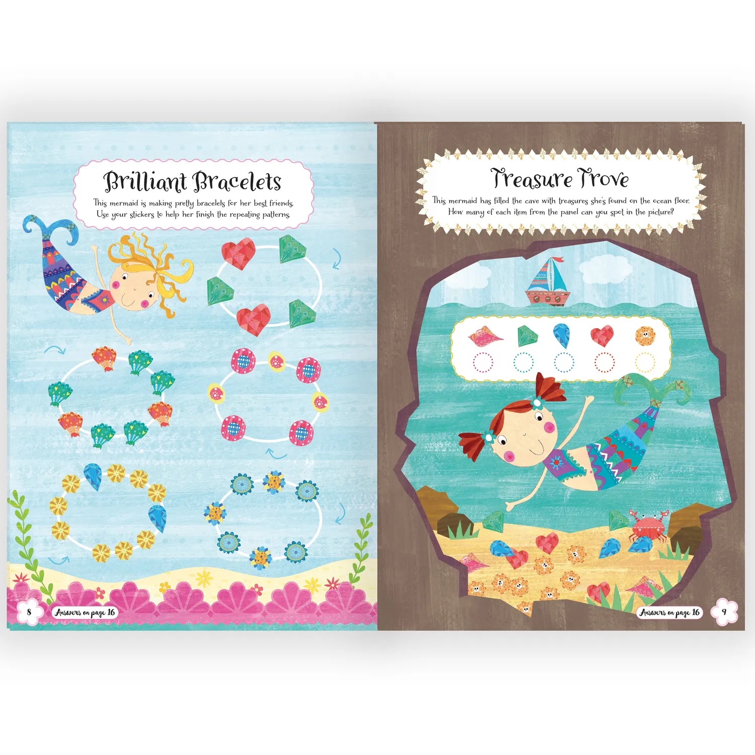Decoden Magic Sparkly Activity Case Sparkly Fun 3 bøger