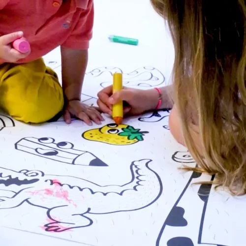 OMY My First Art maleplakat baby store flader